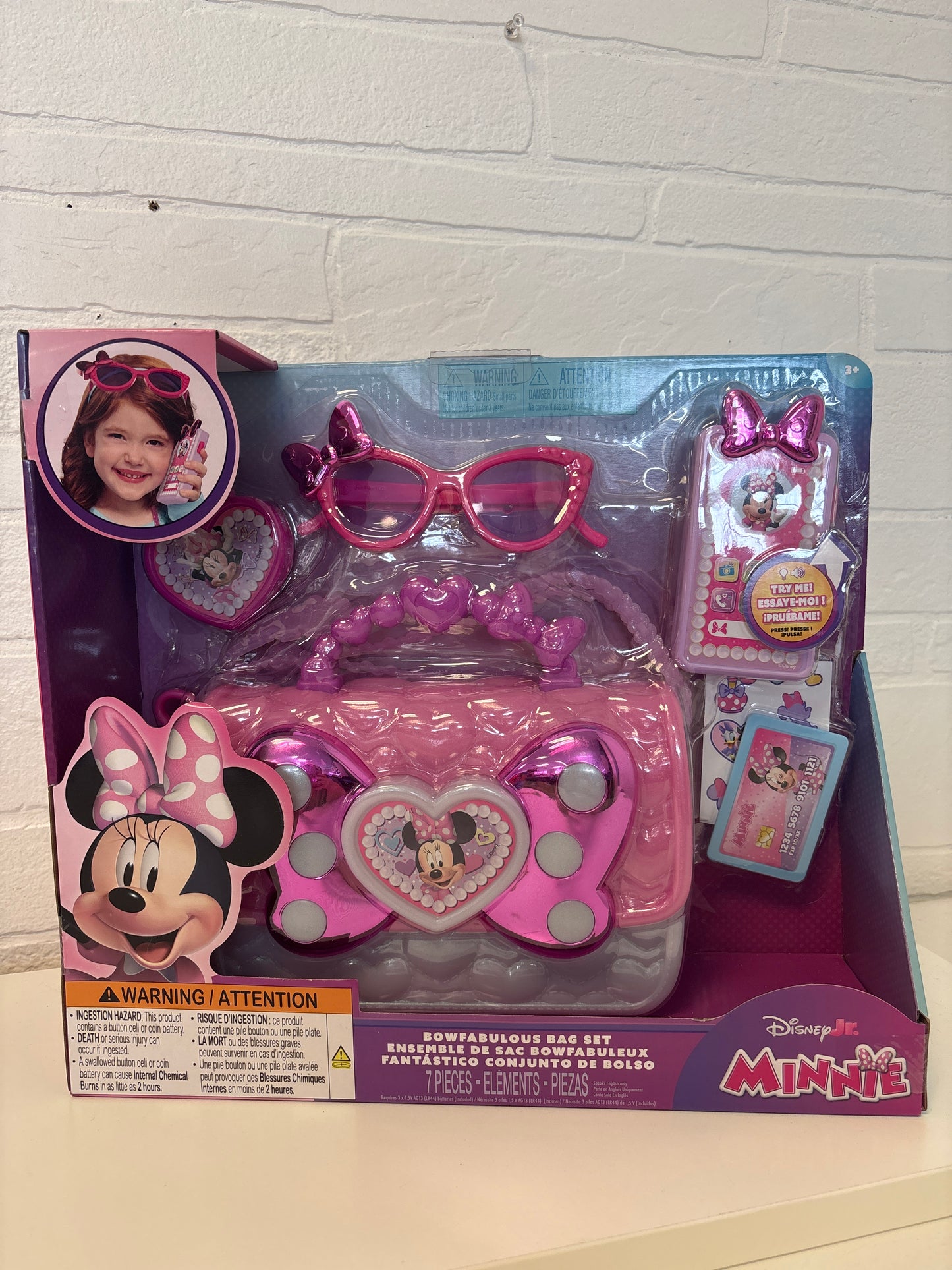 New Disney Junior Minnie Mouse Bag Set