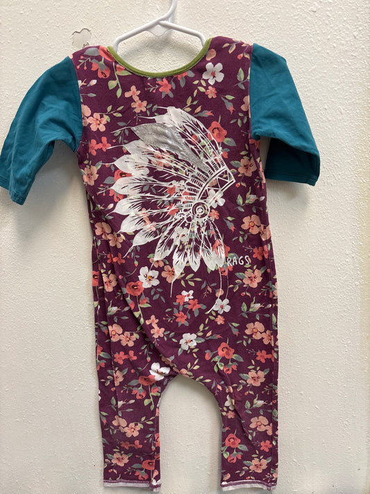 18-24m Rags Headdress Romper