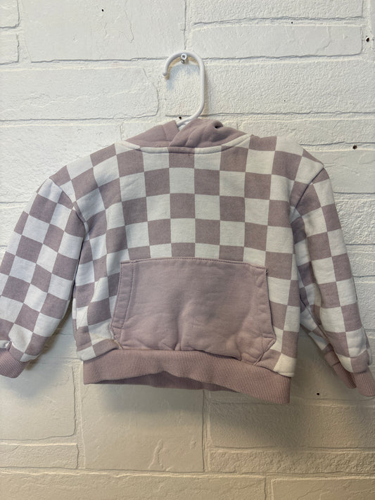 18-24M Little Bipsy Checkerboard Hoodie