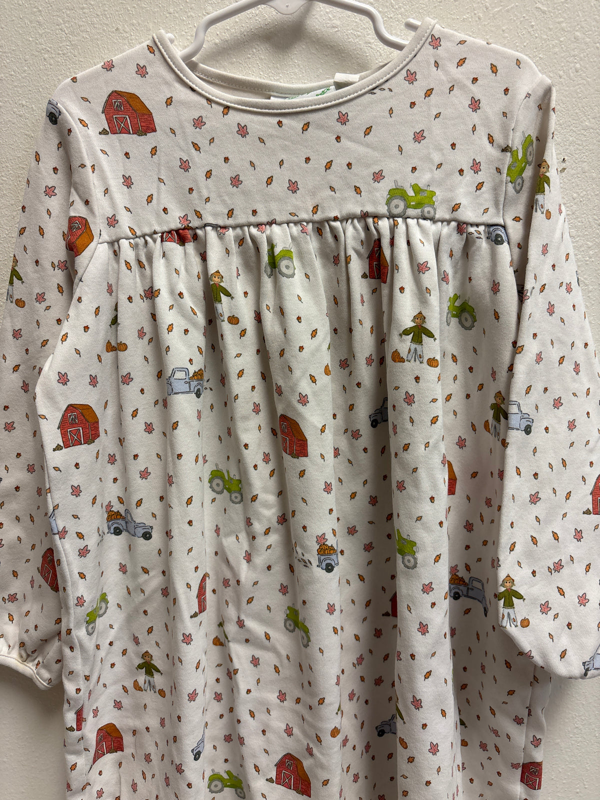 5 Leaves and Tractors Dress