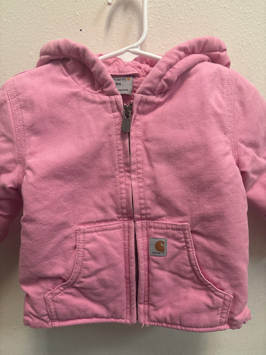 12m Pink Carhartt Coat