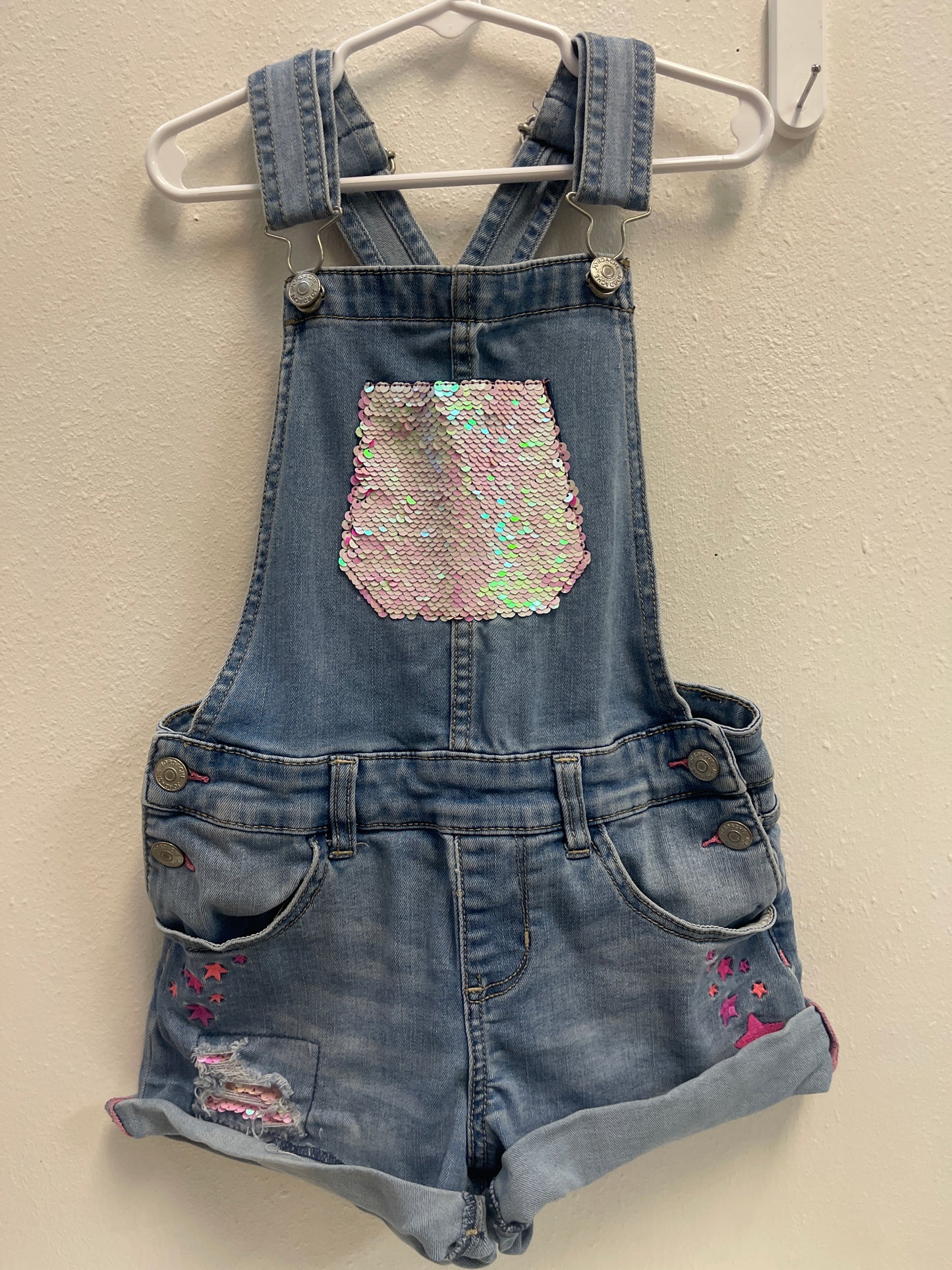 7/8 Jordache Sequin Shortall