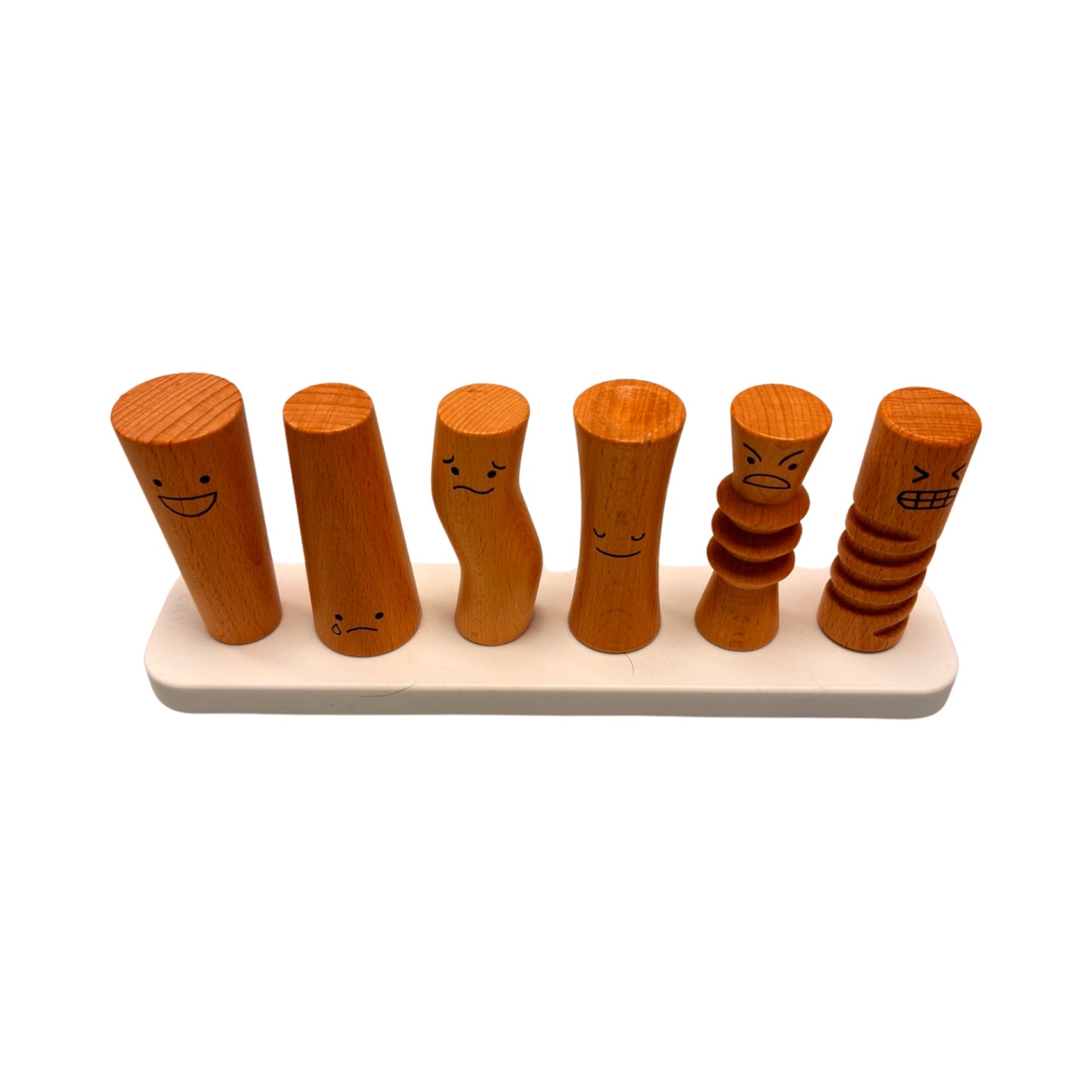 Lovevery Wooden Emotions Peg Toy