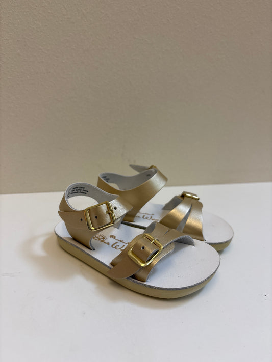 Size 4 Sea Wees Gold Sandals