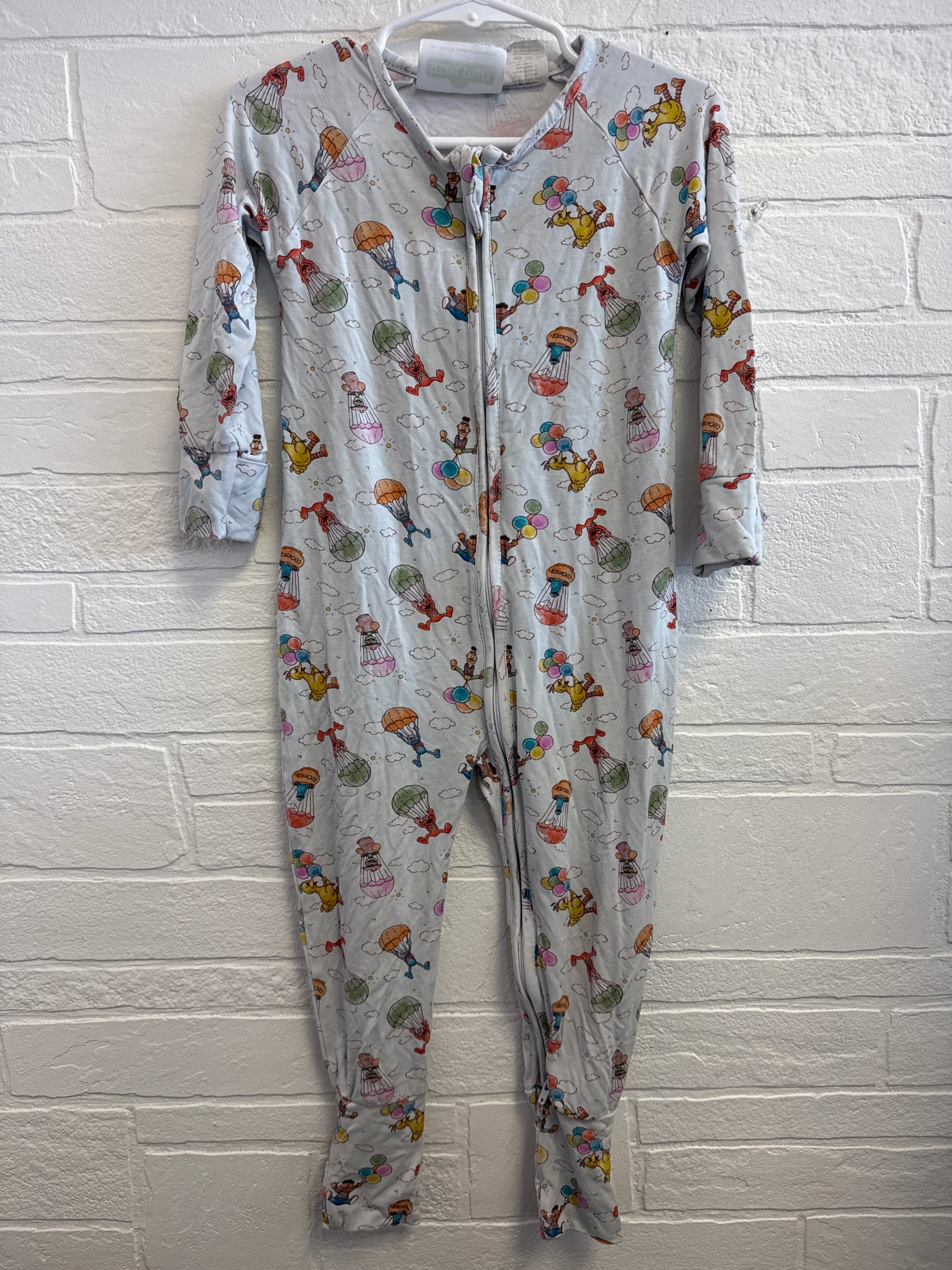 18-24m Monarch Sesame Street Bamboo Zippie
