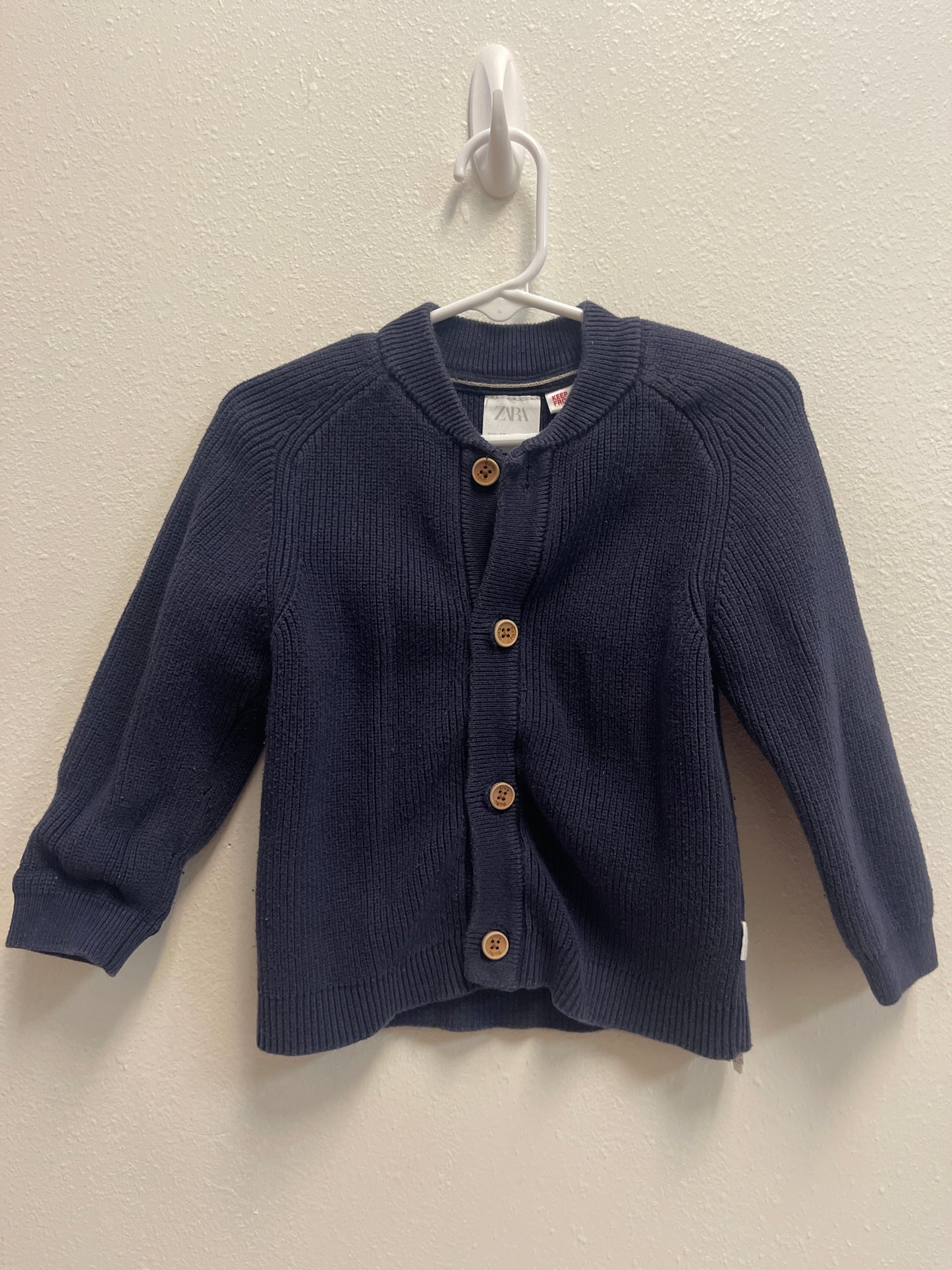 18/24m Zara Navy Knit Cardigan