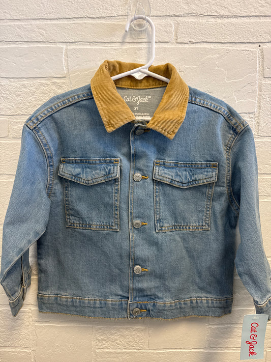 3t NEW Jean Jacket w/Corduroy Collar