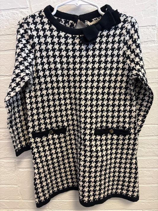 3T New Hope & Henry Houndstooth Dress
