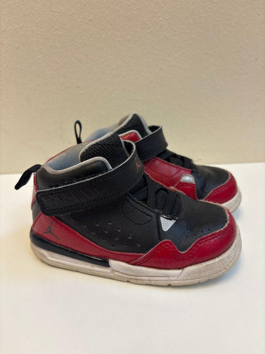 Size 7 Toddler Red Black Air Jordans