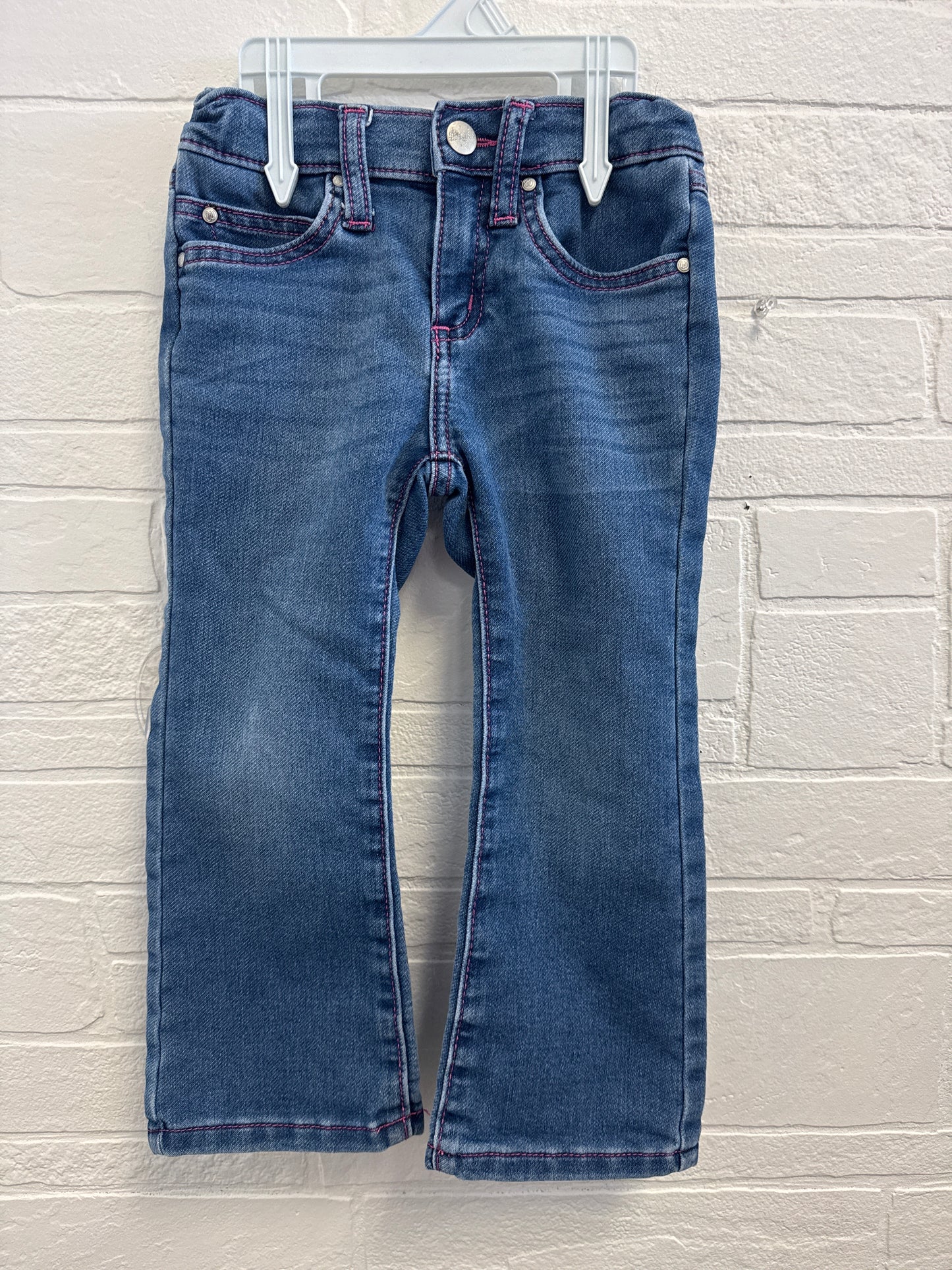 4t Wrangler Leather Patch Bootcut Jeans