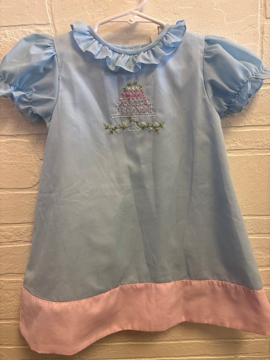 3T New The Proper Peony Embroidered Birthday Dress