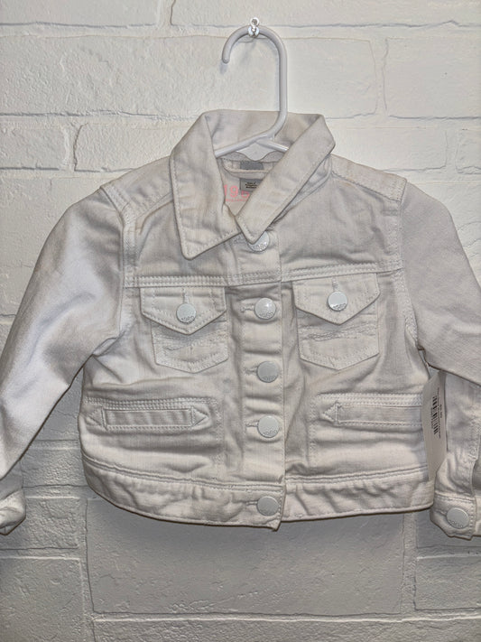 18-24m White Jean Jacket