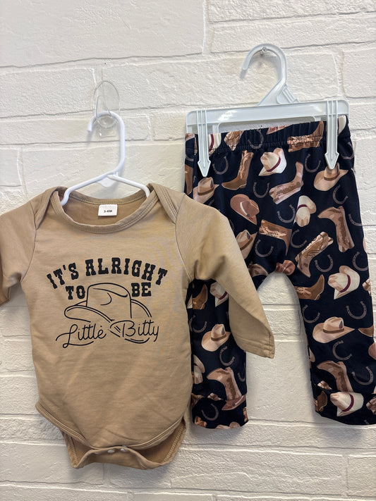 3-6m Little Bitty Outfit