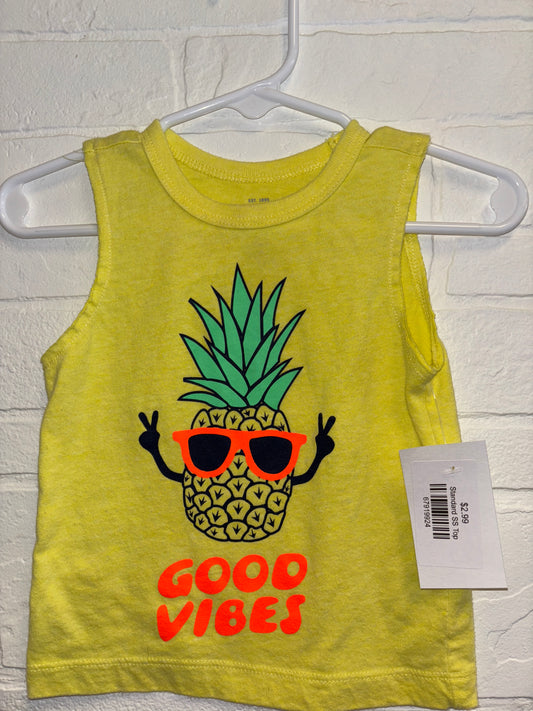 6m Yellow Pineapple Tank Top