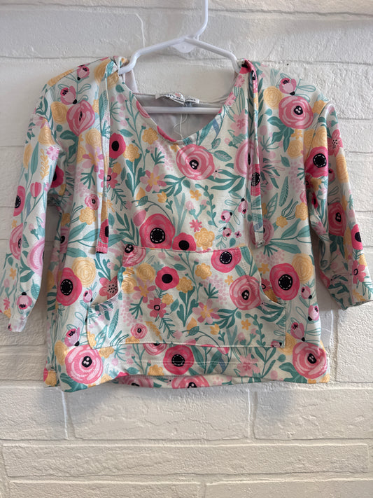 18/24m Baileys Blossom Lightweight Floral Hoodie