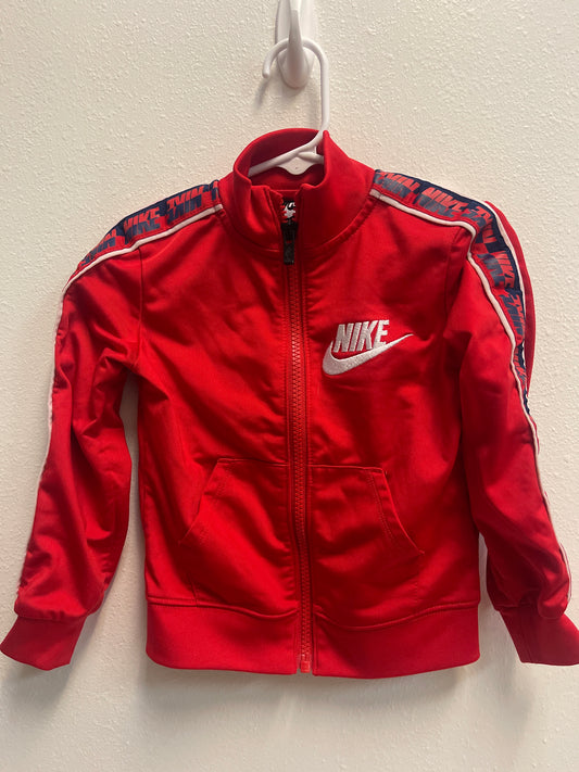 2t Nike Red Zip Jacket
