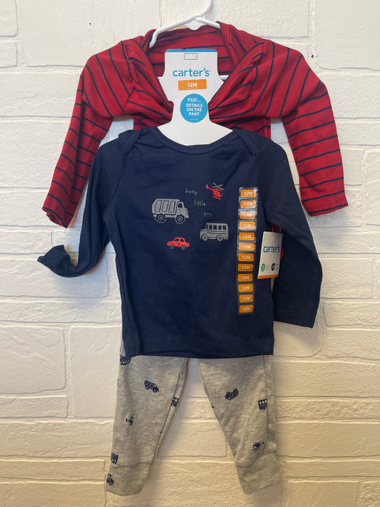 12m NWT Carters Busy Little Guy Set