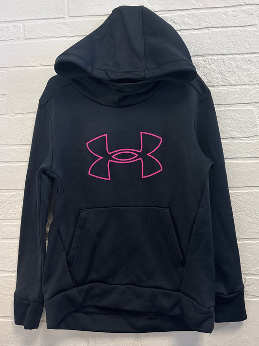 YSM Under Armour Pink Black Hoodie