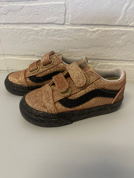 6.5 Vans Gold Glitter