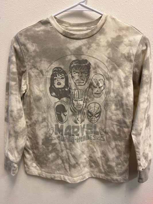 8 Tie Dye Marvel Heroes Longsleeve