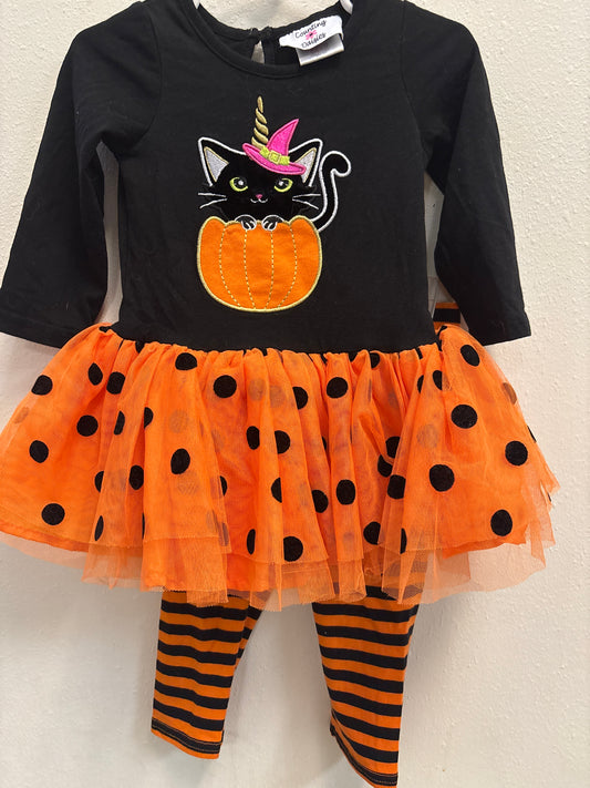 18m Unicorn Cat Halloween Outfit