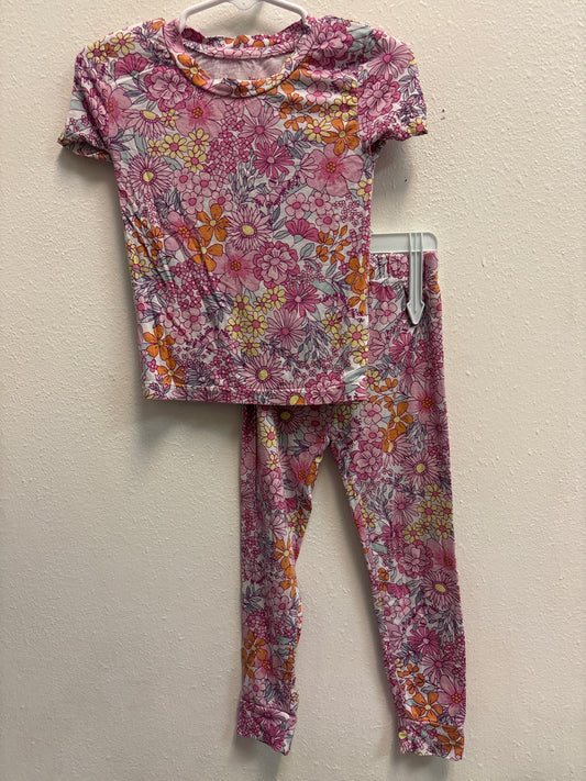 24m Floral Pajamas