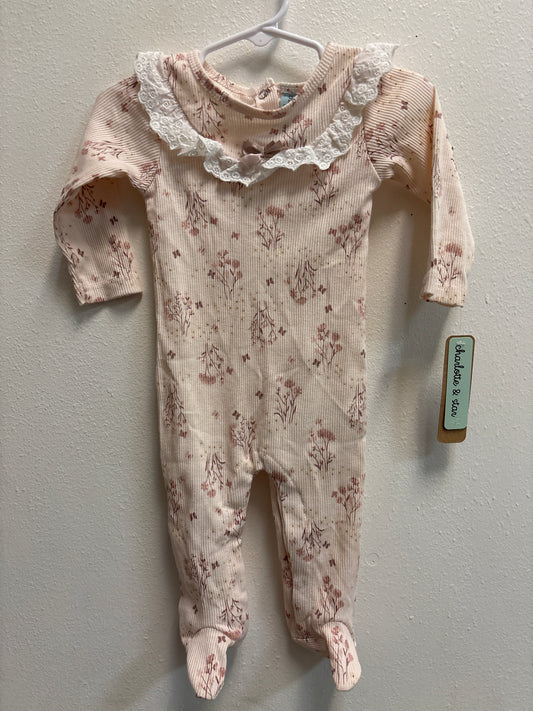 3-6m New Floral Sleeper