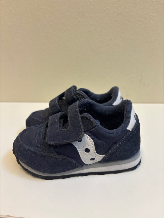 Size 4.5 Toddler Saucony Suede Shoes