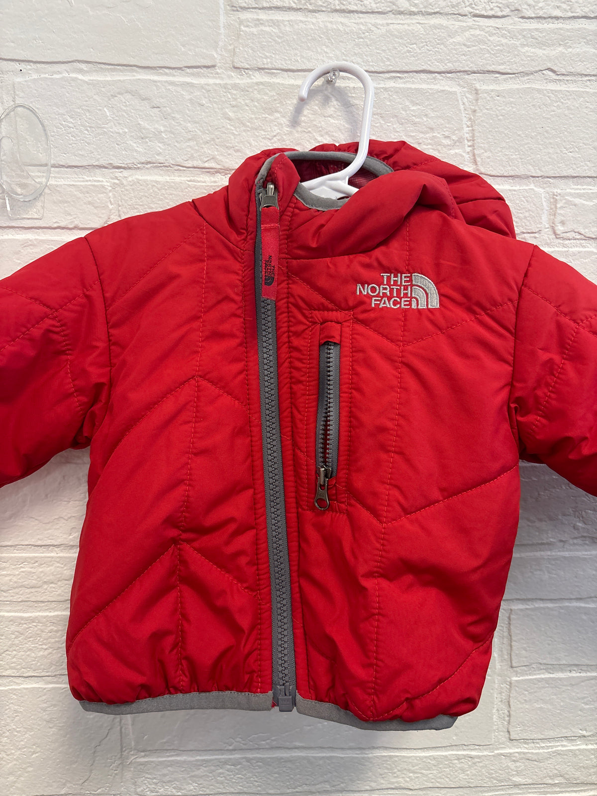 3-6m Reversible North Face Coat