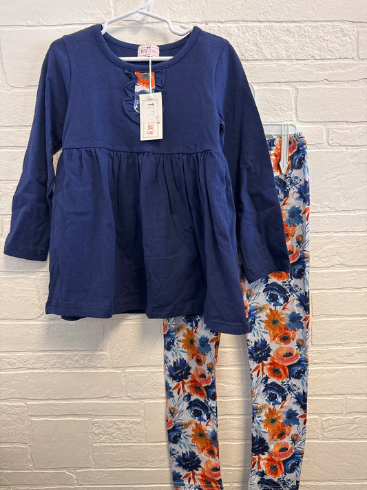 6/6x NEW Pete & Lucy Navy Floral Set