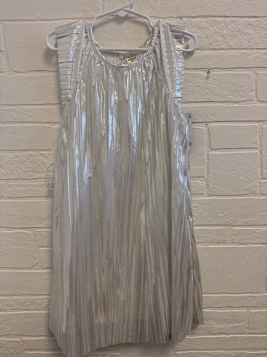 5 NEW OshKosh Silver Metallic Dress