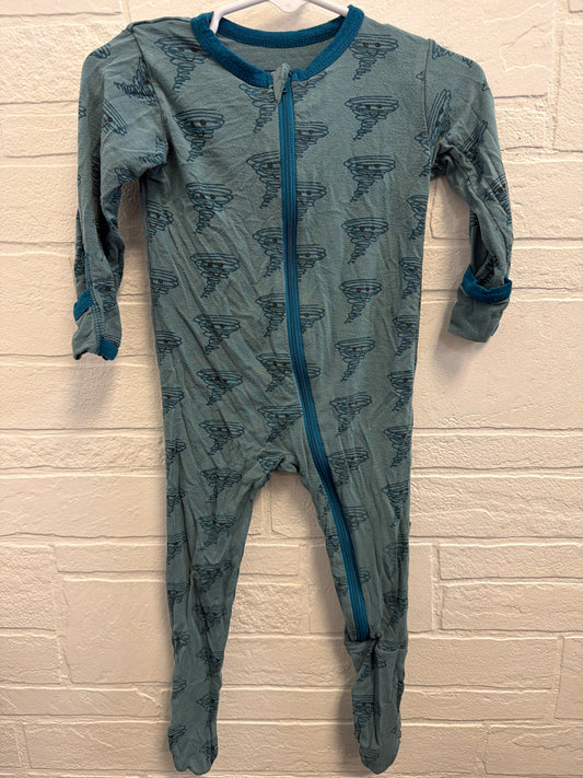 6-9m Kickee Pants Tornado Bamboo Sleeper