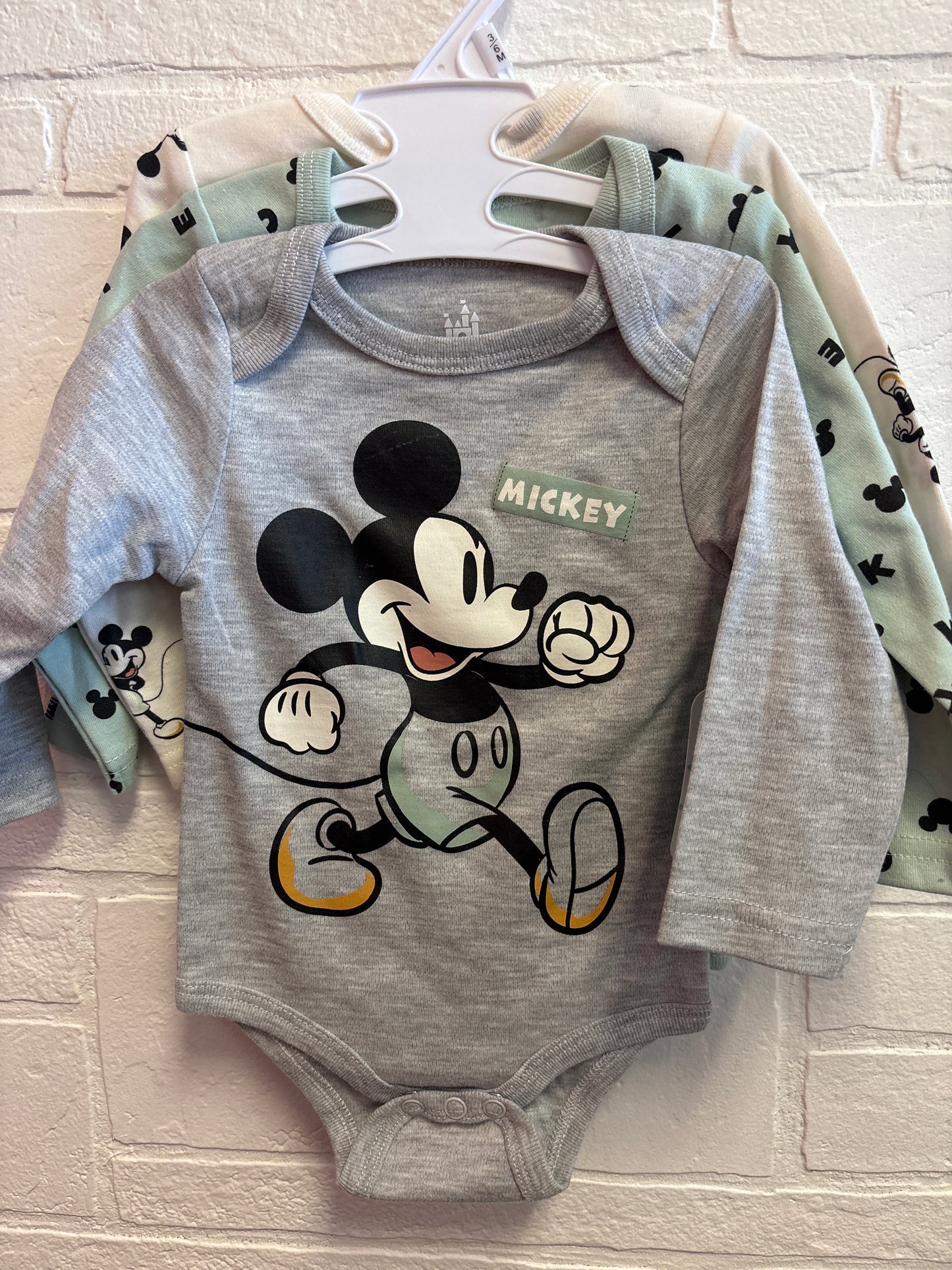 3-6m New Mickey Mouse Onesies
