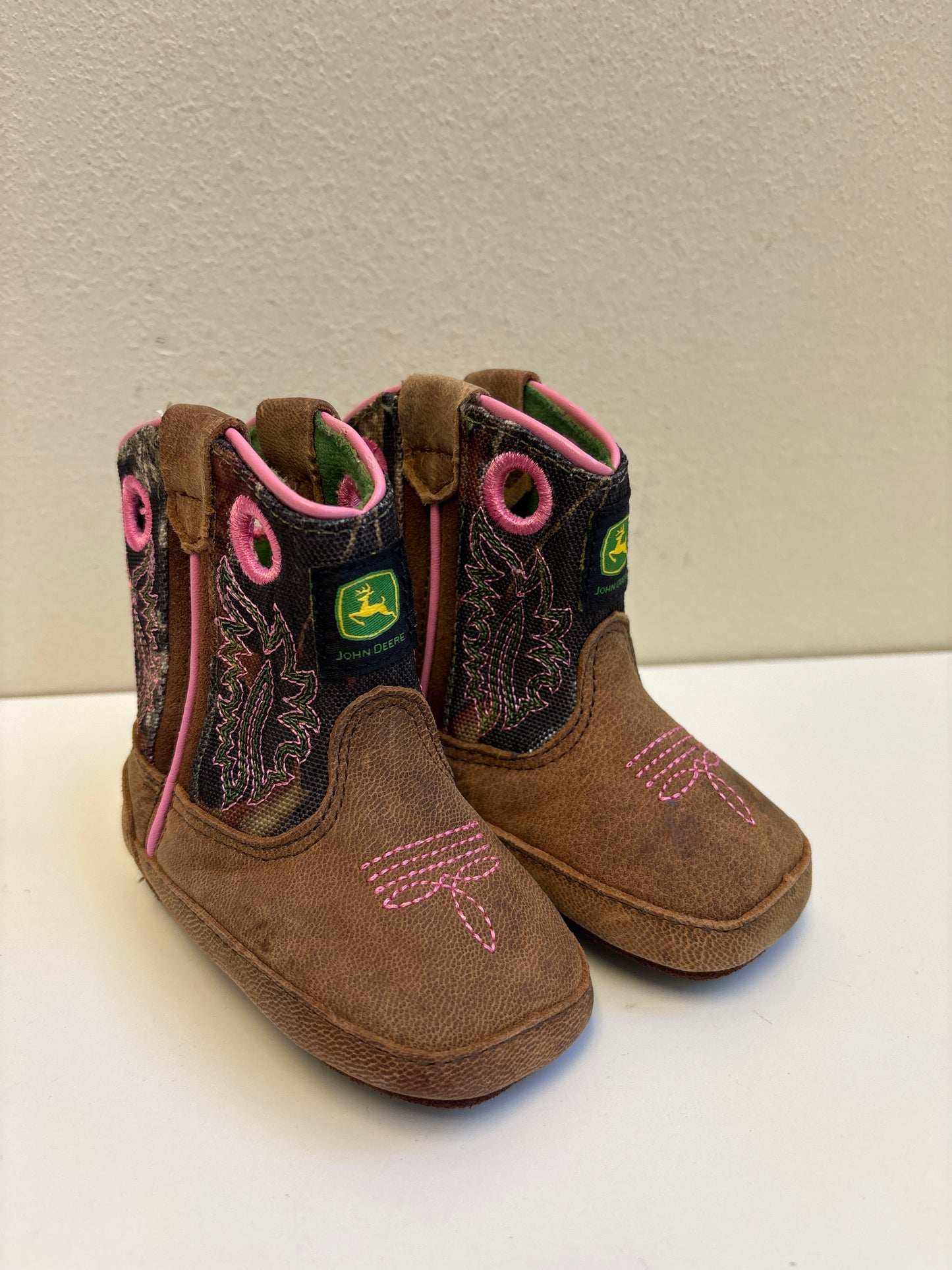 3m Pink John Deere Boots