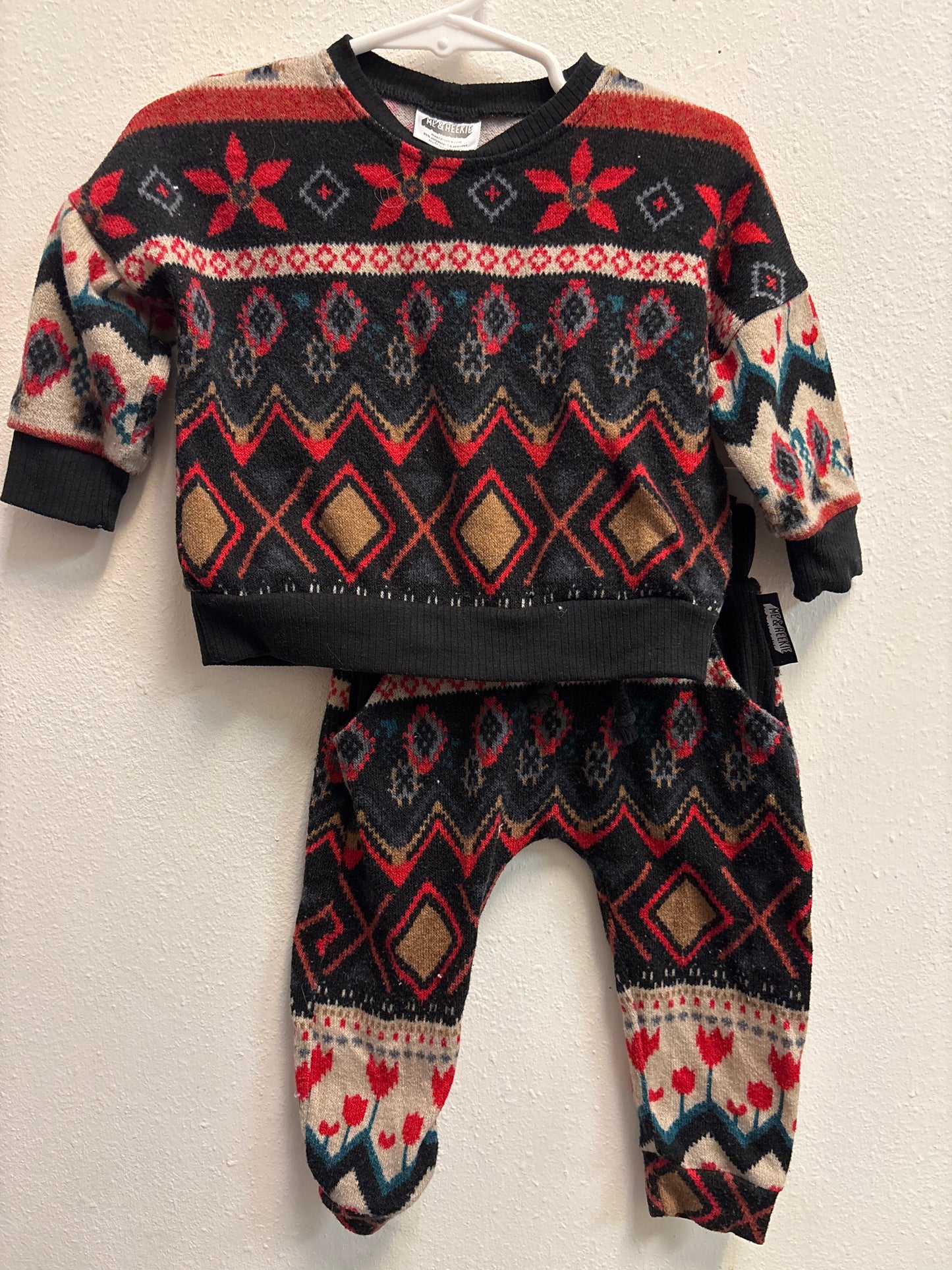 12-18m Me & Reekie Sweater Outfit