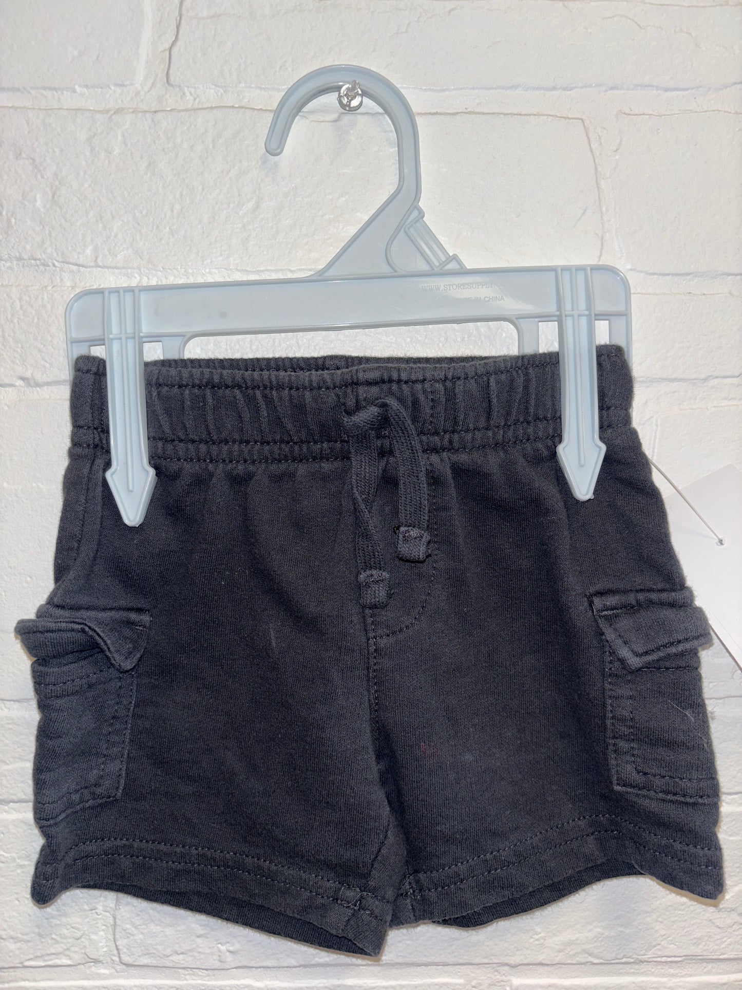 6m Grey Cotton Short w Pockets