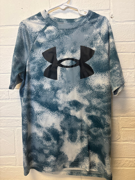 YMD Under Armour Blue Speckle Tee