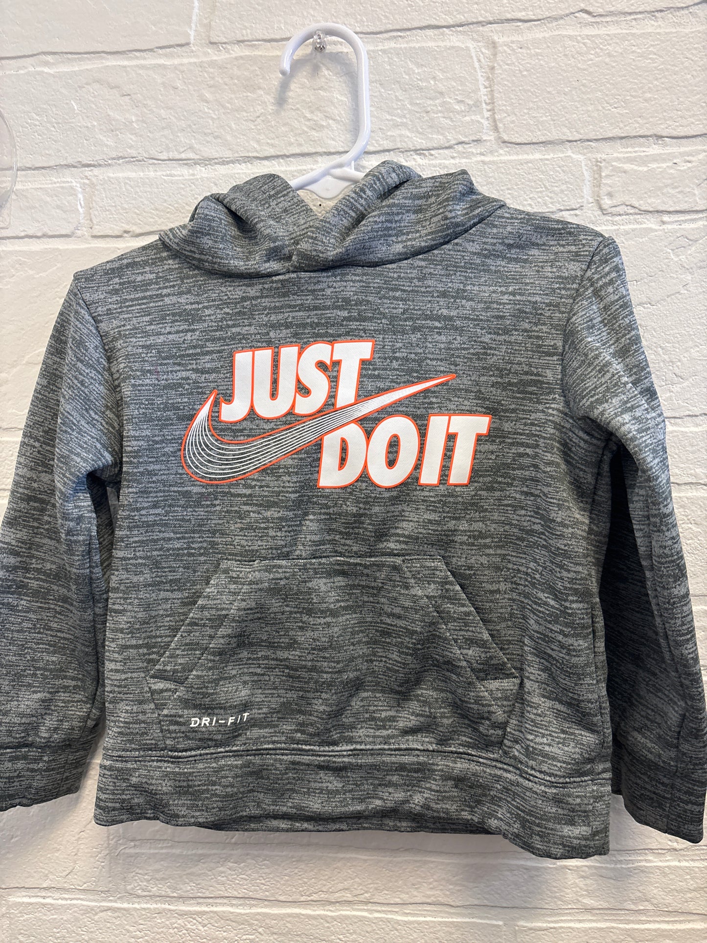 2T Nike Orange Just Do It Hoodie