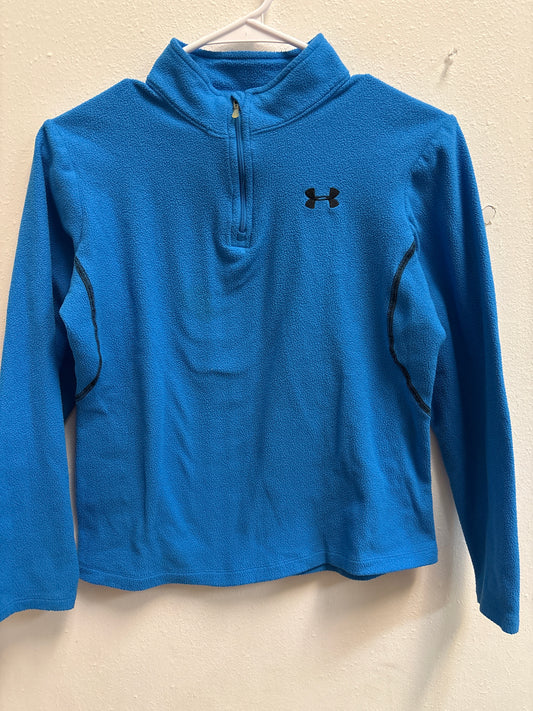 S Royal Blue Under Armour Quarter Zip Fleece