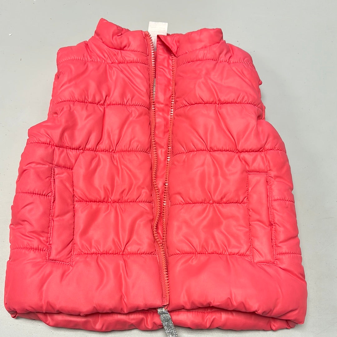 12m Pink Puffer Vest