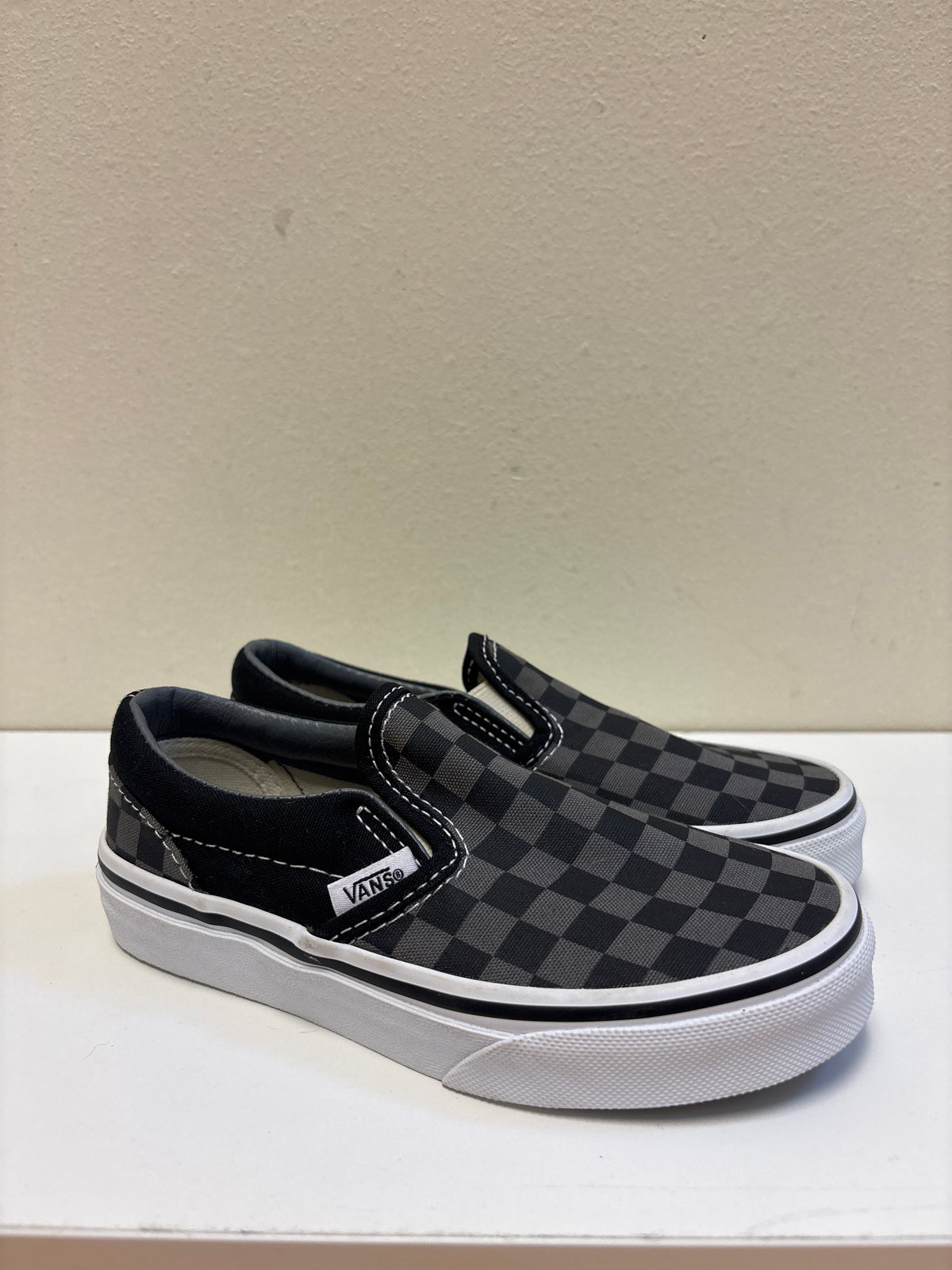 Size 12.5 New Checkerboard Vans