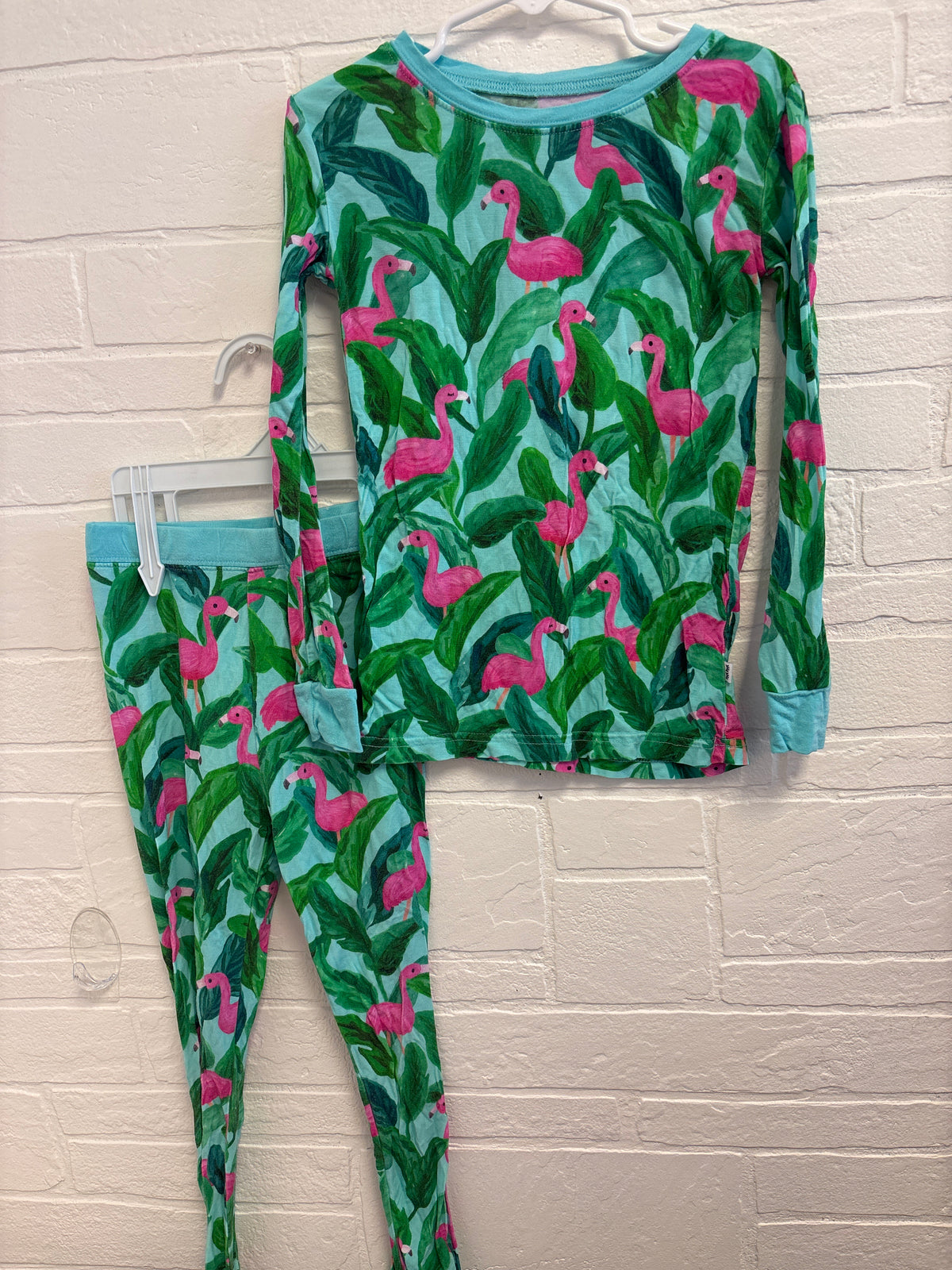 4T Little Sleepies Bamboo Flamingos Pajamas