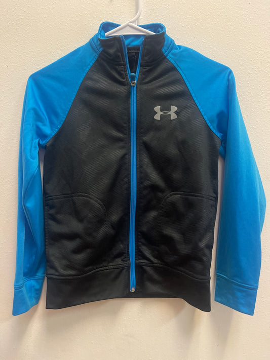 YSM Under Armour Charcoal + Blue Full Zip