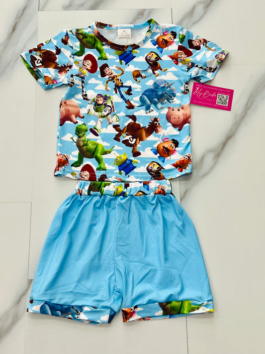 Toys & Clouds Dog Boy 2 Piece Set