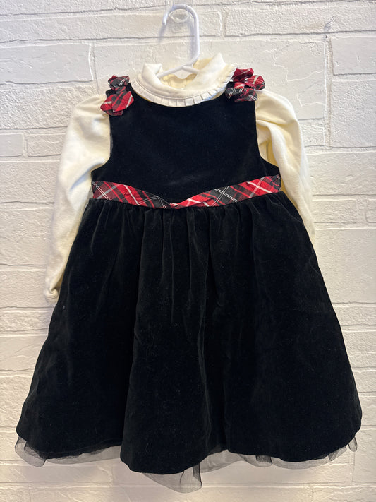 18-24m Gymboree Black Velvet Dress