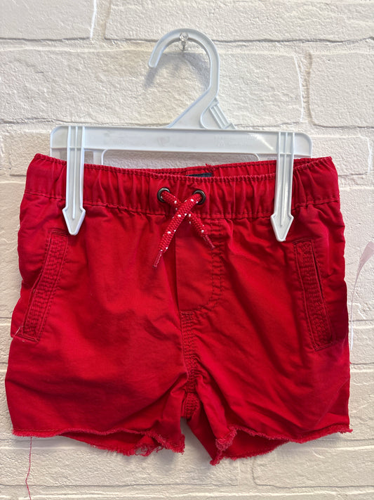 12m OshKosh Red Cut Off Jean Short