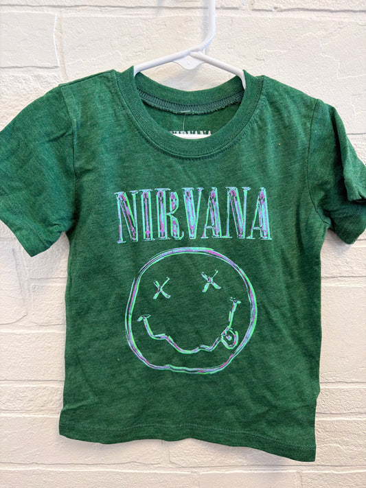 2t NEW Green Nirvana Tee