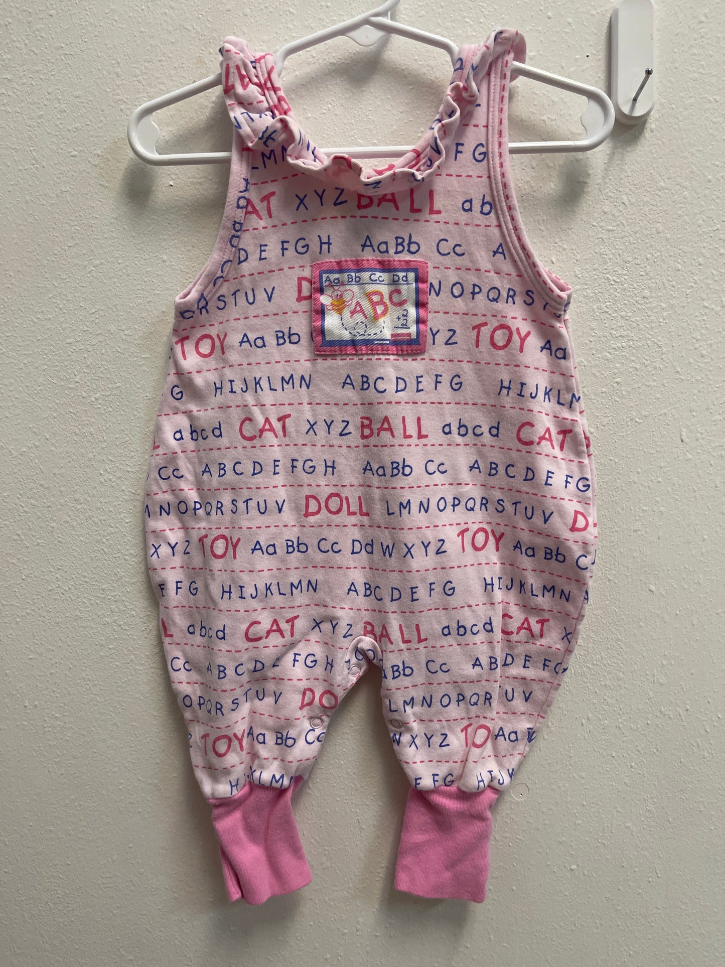 9m Vintage Le Top ABC Romper
