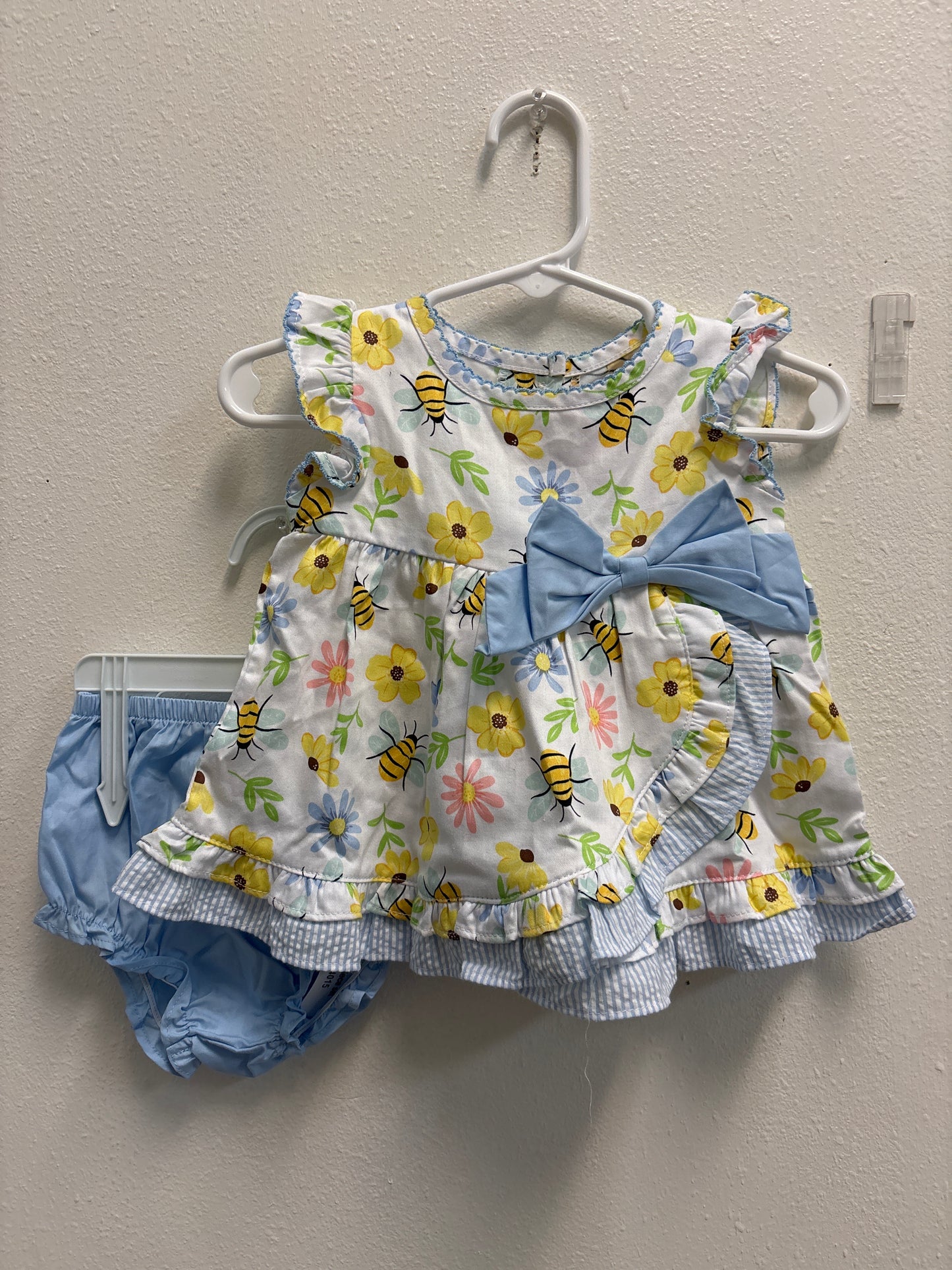 6m New Bees and Flowers Dress