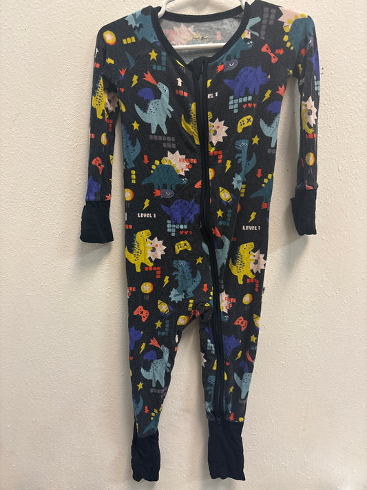 12-18m Little Sleepies Dino Pajamas